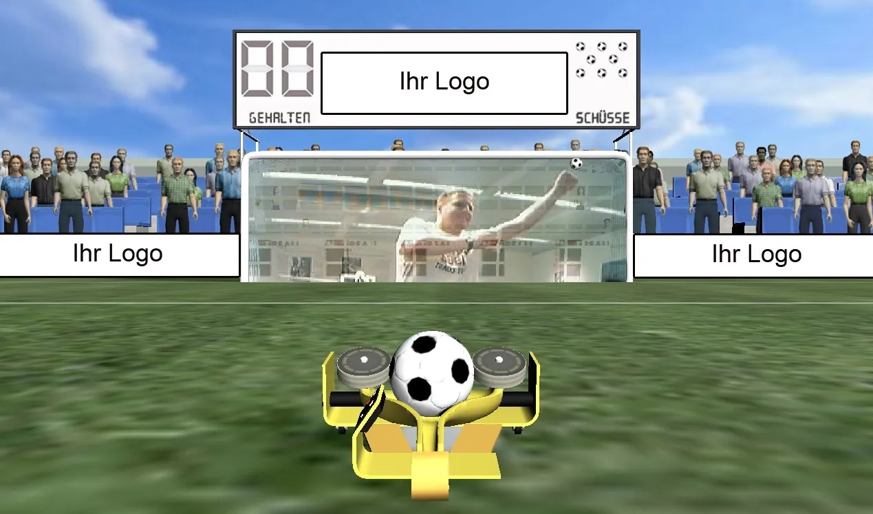 INTERAKTIVER FUSSBALL SIMULATOR