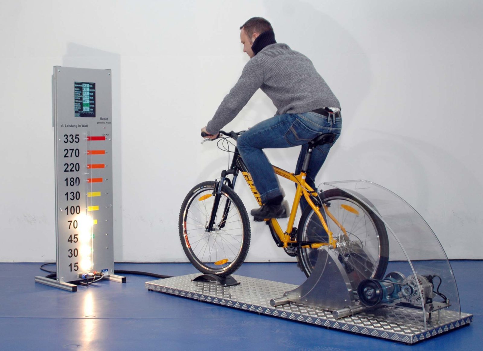 ENERGY BIKE SIMULATOR PHYSIK Simulatoren von VRPROJECT.de