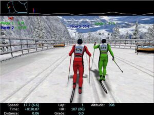 SKI LANGLAUF SIMULATOR