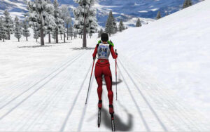 SKI LANGLAUF SIMULATOR