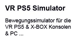 VR PS5 Simulator: Bewegungssimulator für die VR PS5 & X-BOX Konsolen & PC ...