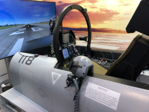 FLUGSIMULATOR KAMPFJET F18