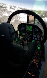 FLUGSIMULATOR KAMPFJET F18