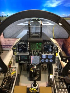 FLUGSIMULATOR KAMPFJET F18