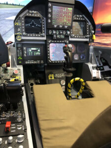 FLUGSIMULATOR KAMPFJET F18