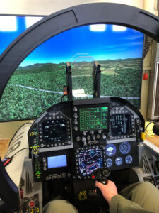 FLUGSIMULATOR KAMPFJET F18