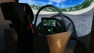 FLUGSIMULATOR KAMPFJET F35